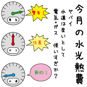 水道光熱費の勘定科目と仕訳例
