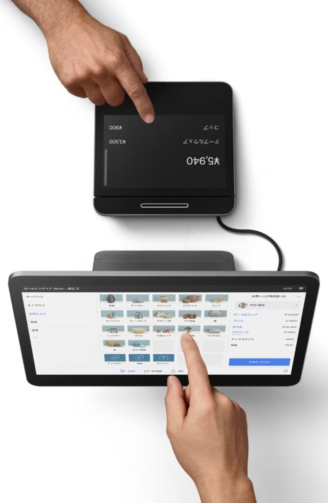 Squareレジスター２画面