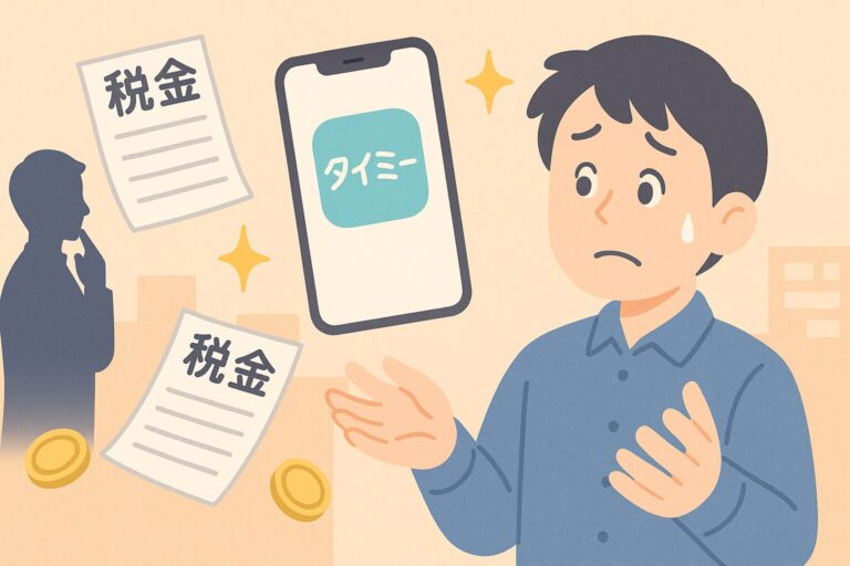 タイミーの副業はバレる？税金と注意点を解説