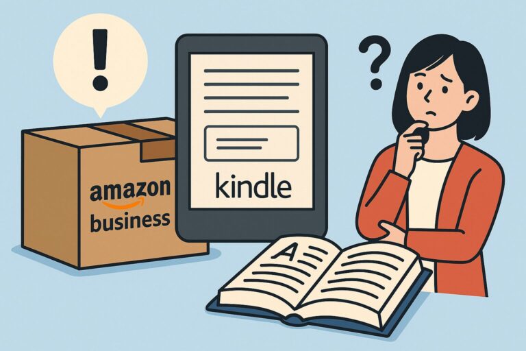 AmazonビジネスでKindle本を購入する際の注意点と活用法