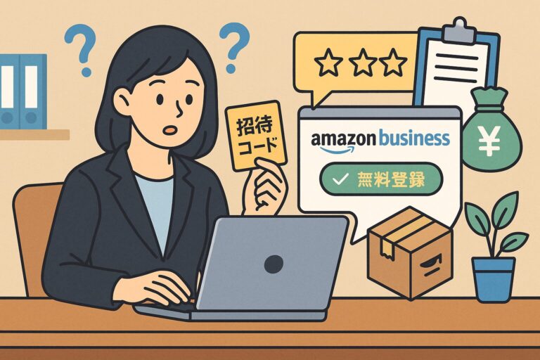 Amazonビジネスの「招待コード」はある？無料登録の流れとお得なプランを紹介
