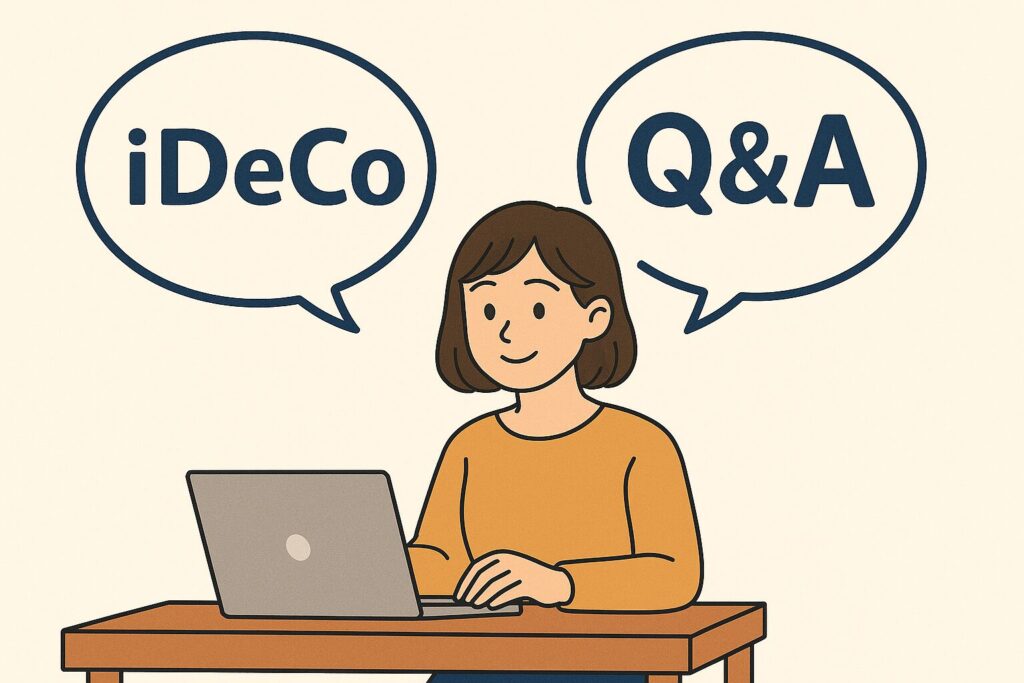 iDeCoに関連したよくある質問(Q&A)